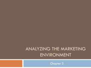 Marketing Environment Analysis: Micro & Macro Factors