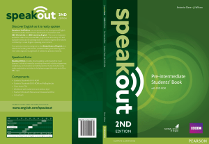 Speakout Pre-intermediate Students' Book 2nd Edition