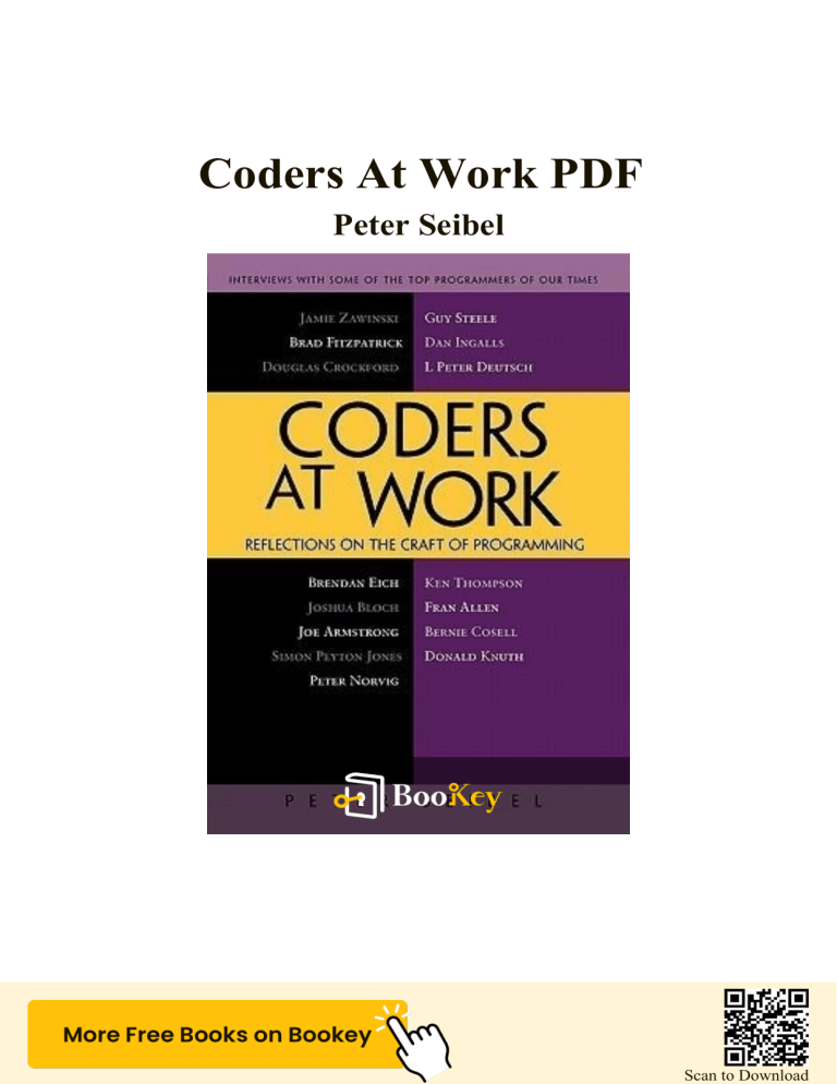 Coders at Work: Insights from Legendary Programmers