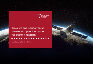 Satellite & Non-Terrestrial Networks: Telecoms Opportunities