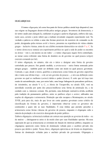 Oligarquias no Brasil: História e Crítica