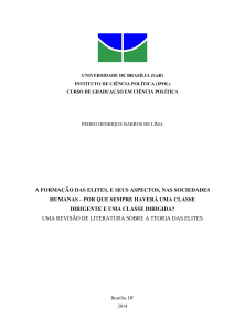 Formação de Elites nas Sociedades: Uma Revisão