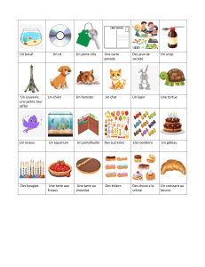 Liste de vocabulaire français : Objets du quotidien et plus