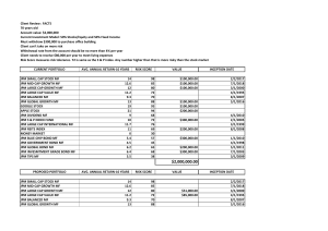 Client Portfolio Review: Income-Focused Strategy