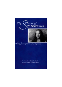 Essence of Self-Realization: Yogananda's Wisdom