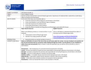 Life Sciences Grade 11: Animal Nutrition Lesson Plan