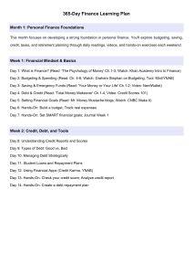 365-Day Finance Learning Plan: Personal Finance Foundations