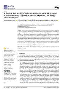 Electric Vehicles in Cities: Integration, History & Grid Impact Review