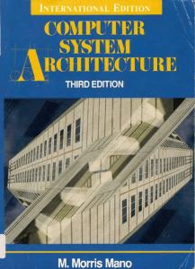 Computer System Architecture Textbook