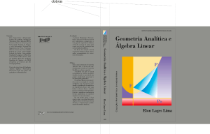 Libro de texto de Geometr&iacute;a Anal&iacute;tica y &Aacute;lgebra Lineal