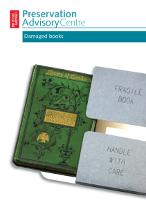 Damaged Books: Identification, Causes, and Preservation Guide