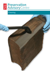 PAC-Cleaning books and documents