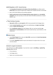 IMO Fuel Oil Leakage Regulations for Ships: 1970 vs. Modern