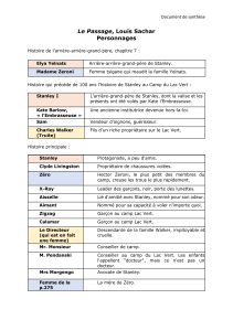 Le Passage de Louis Sachar: Analyse des personnages et des thèmes