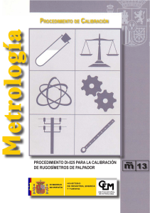 Procedimiento de Calibraci&oacute;n de Rugos&iacute;metros DI-025