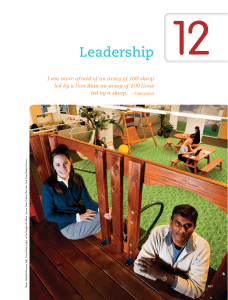 Leadership Theories & Styles | Business Management Textbook