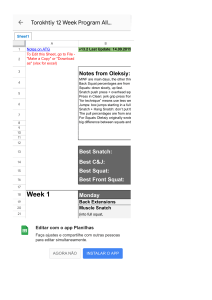 Torokhtiy 12 Week Weightlifting Program | Training Plan