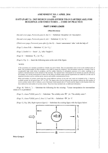 IS 875 Part 3: 2015 Wind Load Design - Amendment No. 1