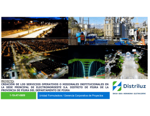 Proyecto Electronoroeste S.A.: Creación de Servicios Operativos