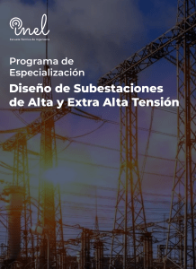 Programa de Especialización en Diseño de Subestaciones