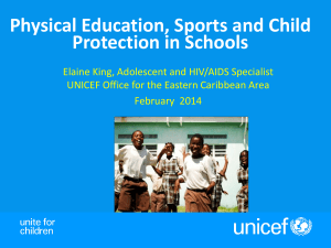PE, Sports & Child Protection in Schools: Presentation