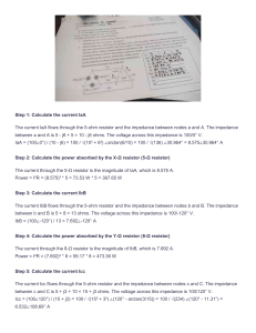 Three-Phase Circuit Analysis: Current & Power Calculations