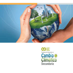 Educación sobre el Cambio Climático para Secundaria