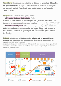 Estrous Cycle Hormonal Regulation Diagram