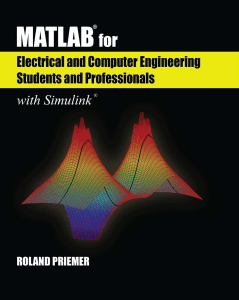 MATLAB for Electrical and Computer Engineering