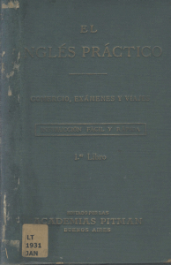 Ingl&eacute;s Pr&aacute;ctico: Libro de texto espa&ntilde;ol-ingl&eacute;s
