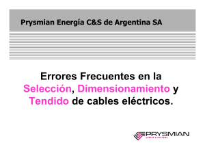 Errores en Cables Eléctricos: Guía de Selección y Dimensionamiento