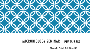 Pertussis (Whooping Cough) Microbiology Presentation