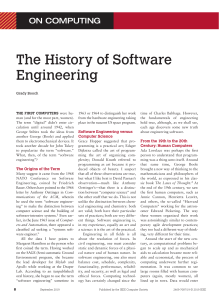 History of Software Engineering: Origins and Evolution