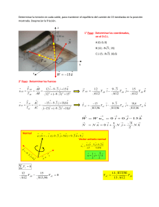 Problemas de estática: tensión y equilibrio