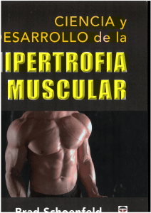 Hipertrofia Muscular: Ciencia y Desarrollo