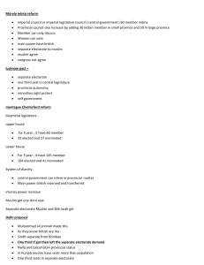 British India Reforms & Independence: Key Events & Acts