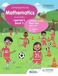 Cambridge Primary Mathematics Learner's Book 2