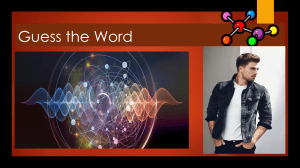 Quantum Mechanical Model of the Atom Presentation