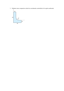 Problemas de Mecánica de Ingeniería: Centroides, Diagramas, Hidrostática
