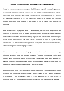 Teaching English Without Native Language: Benefits & Strategies