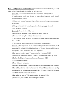 International Finance Exam Questions & Arbitrage Exercise