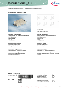 FS45MR12W1M1_B11 CoolSiC MOSFET Datenblatt
