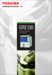 GRE130 Voltage Protection Relay Datasheet
