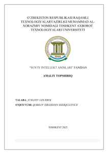 Tarea Pr&aacute;ctica de IA: Modelos de Aprendizaje Autom&aacute;tico