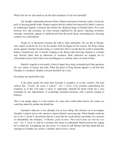 Self-Deception in Hamlet: Lies and Downfall