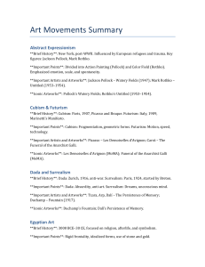 Art Movements Summary: Abstract to Renaissance