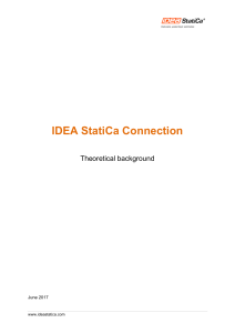 IDEA StatiCa Connection: Theoretical Background