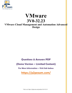 3V0-32.23 Questions and Answers pdf dumps