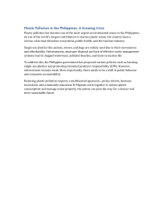 Plastic Pollution in the Philippines: A Growing Crisis