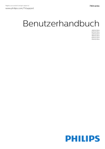Philips 7304 Serie TV Benutzerhandbuch
